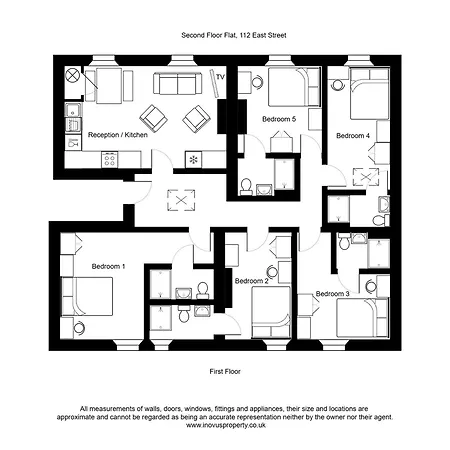 Lägenhet Stylish-5bed-5bath-freeparking-by Fabaccommodation